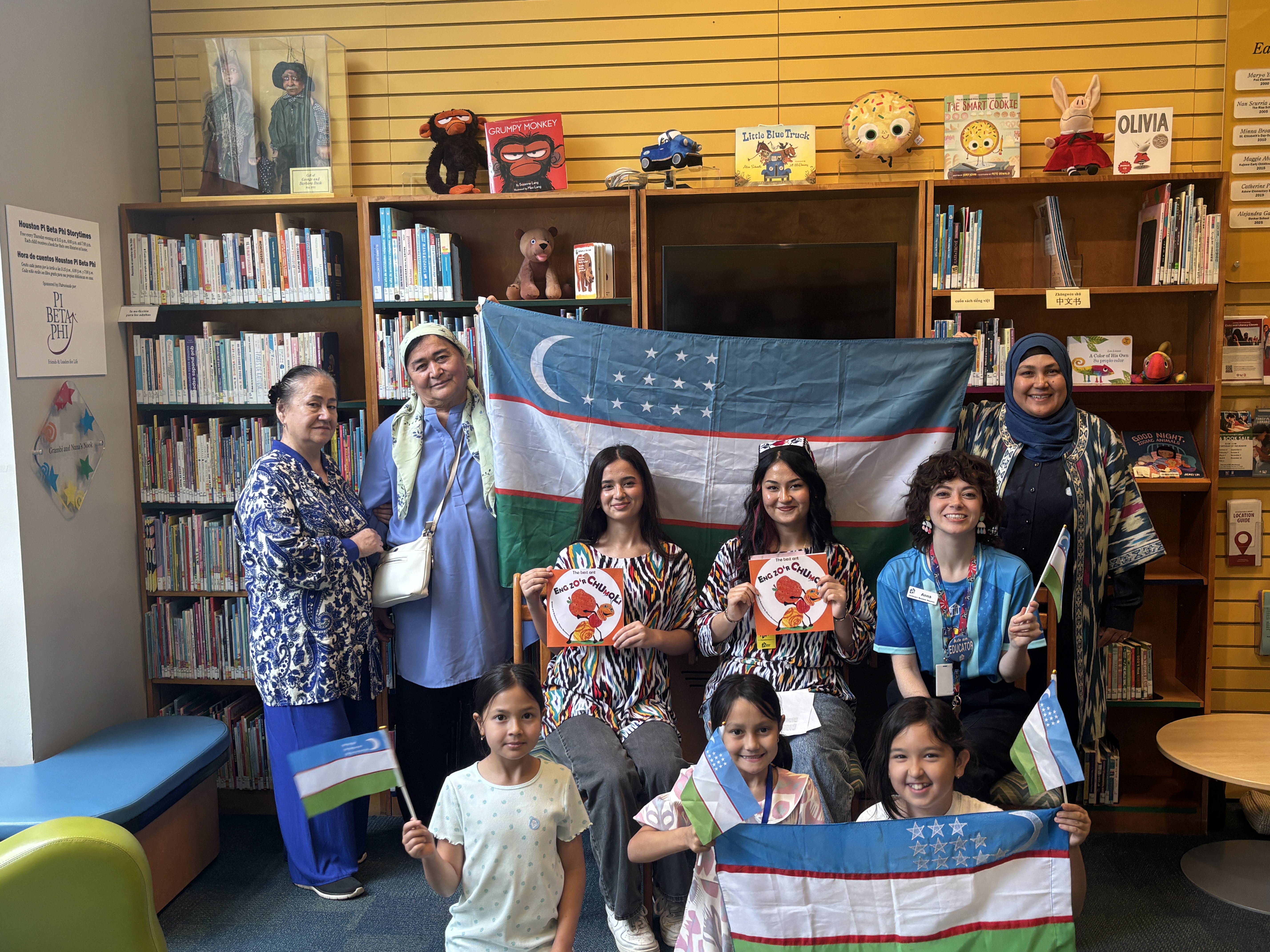 Cover Image for Uzbek Language Takes Center Stage at Children's Museum's Global Goal Party